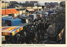 Postcard Paris - Le Marché