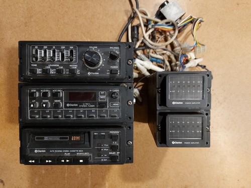 Autoradio vintage clarion g80 - autoradio,