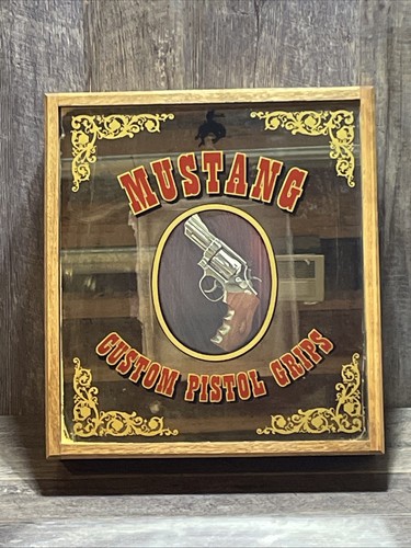 Mustang vintage legno - mustang,