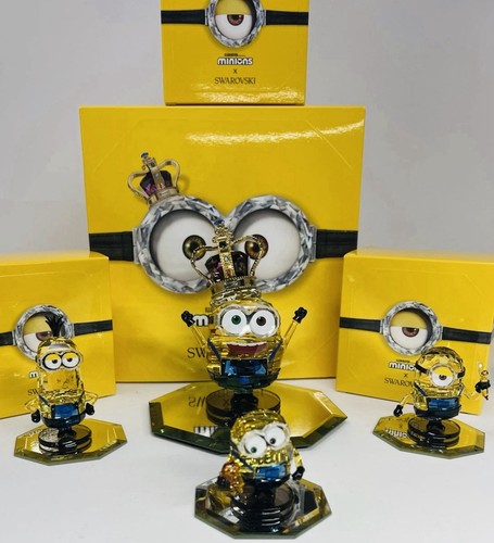 Swarovski crystal minions set - minions,