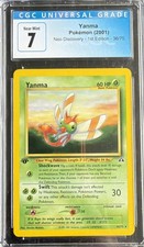 😊 CGC 7 Yama Pokémon card