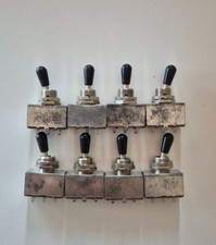 LOTTO 8PZ DEVIATORE A LEVA A 3 POSIZIONI DEVIATORE COMMUTATORE SWITCH