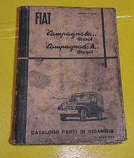 Catalogo parti di ricambio.  Fiat Campagnola A Diesel