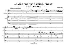 ADAGIO - ZIPOLI - Arr. for Ob. Cello and Organ- PDF WILL BE SENT BY EMAIL
