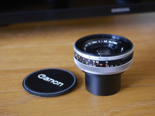 Canon 19mm 5 - fl, f/3.5