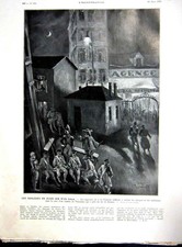 Originale vecchia stampa