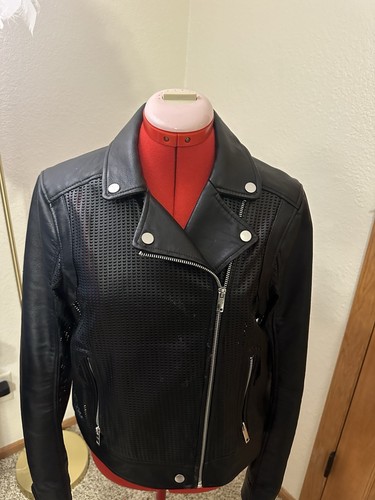 Giacca moto biker - , donna