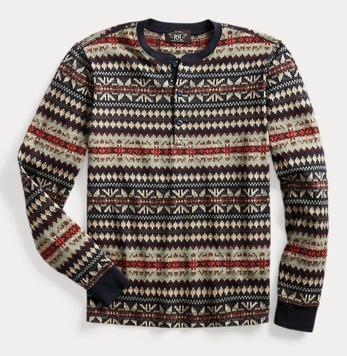 Camicia henley rrl - camicia,