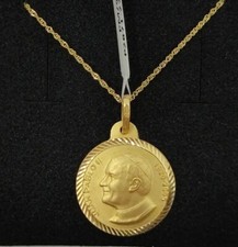 Pendente E Catena Oro 18 K 750