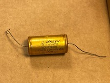 NOS Vintage Jensen .47 uf 600v PIO Condensatore Tipo OA TEST BUONO .56 uf