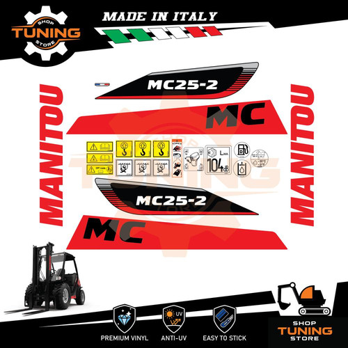 Kit adesivi mezzi lavoro - adesivi,