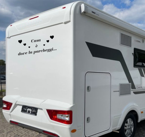 Adesivo camper hobby - adesivo,