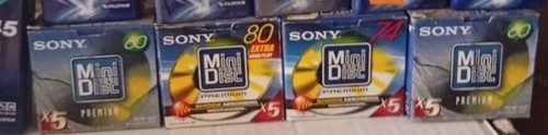 Lotto minidisc sony sigillati - lotto,