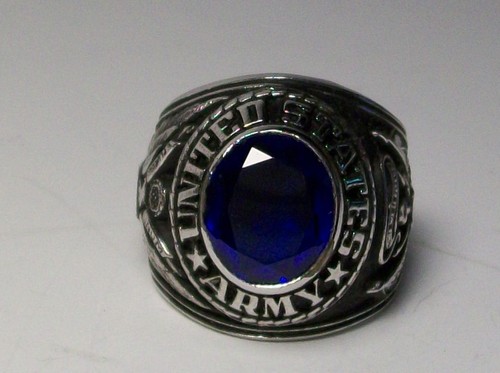 Anello uomo vintage esercito - uomo,