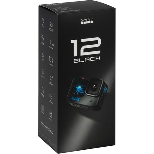 Gopro hero12 black - black, videocamera