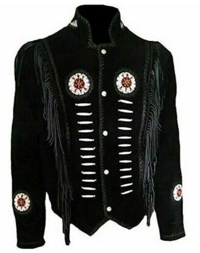 Giacca donna western wear nera