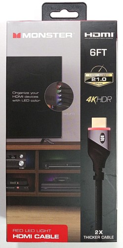 Monster hdmi hdr alta - 4k,
