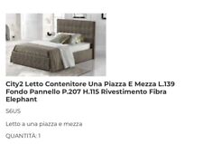 letto contenitore una piazza e