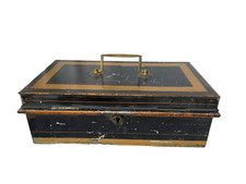 Antica scatola in latta con