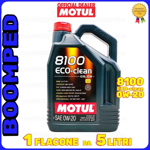 Litri motul 8100 eco - 5, eco-clean