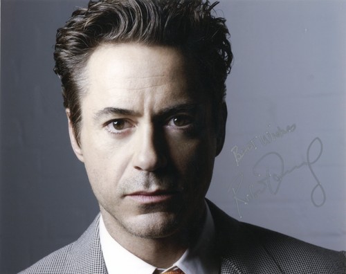 Robert downey signed - robert, –