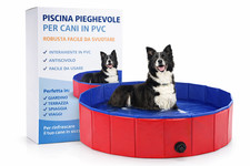 Piscina Pieghevole per Cani e