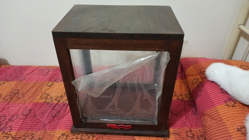 Vetrinetta legno con - in,