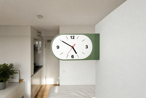 Orologio parete doppia - orologio, da