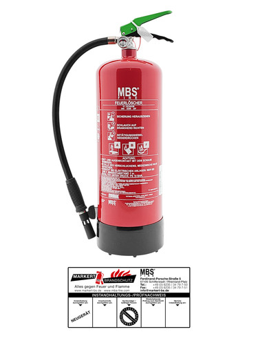 Mbs fire schiuma - 6l,