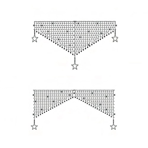 Tendina led vittoria 6m - vittoria, 230v