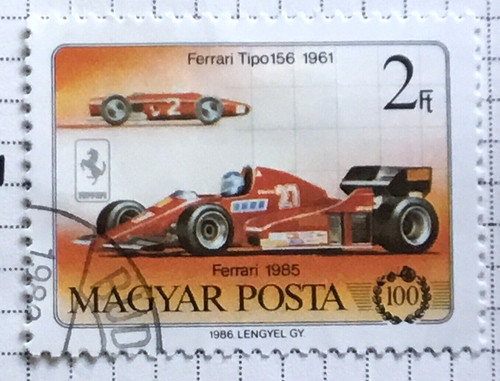 Francobolli ungheria ferrari - ungheria,