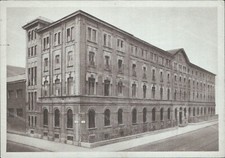 cv275 cartolina milano citta' istituto gonzaga