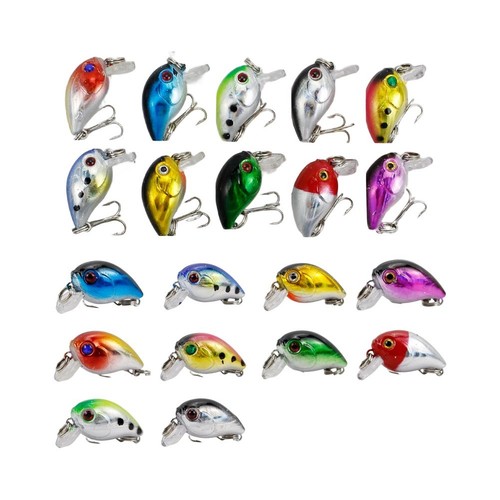 Set 12pz esche pesca - set, da