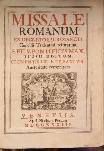 Missale romanum decreto - ex,