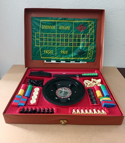 Set vintage gioco roulette - vintage,