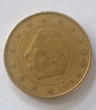 Moneta 50 Centesimi Belgio