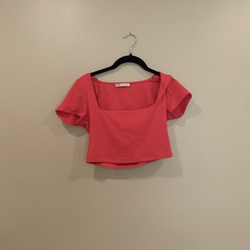 Top zara rosa - top,