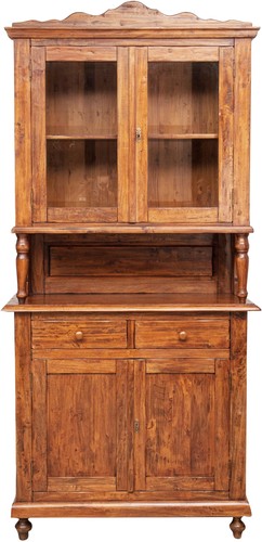 Vetrina credenza legno - vetrina,