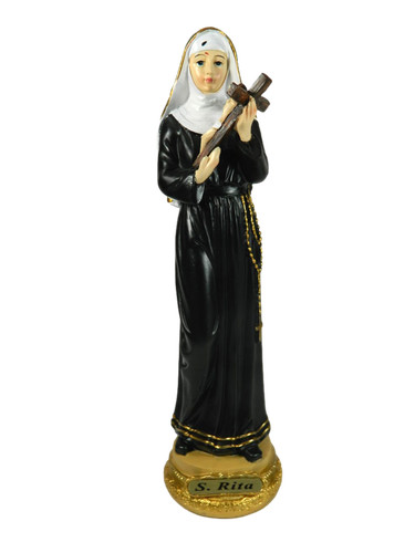 Statua santa rita cascia cm - cascia,