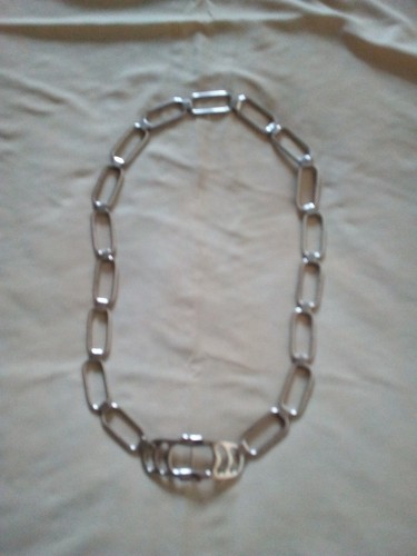 Collana ferro ottone - collana,