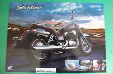 PER HONDA SHADOW 750 CUSTOM MOTO MOTORCYCLE PUBBLICITA BROCHURE DEPLIANT