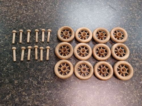 Lotto picchetti asse ruote - 12,