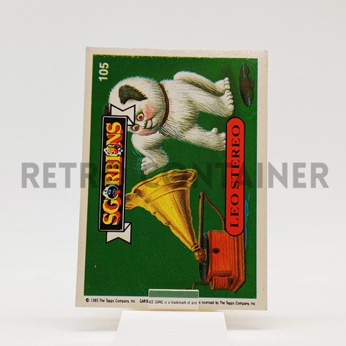 Vintage garbage pail kids - pail,