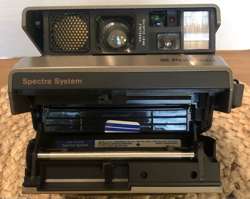 Vintage polaroid spectra - vintage,