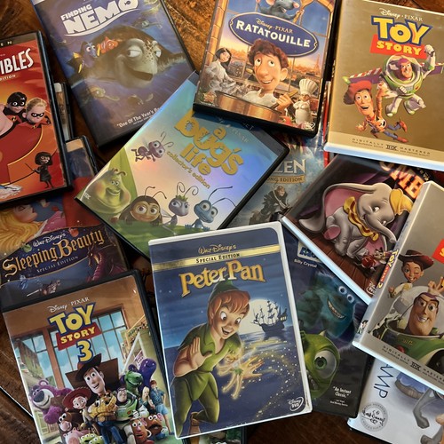 Disney pixar dvds pre owned - dvds, pre-owned