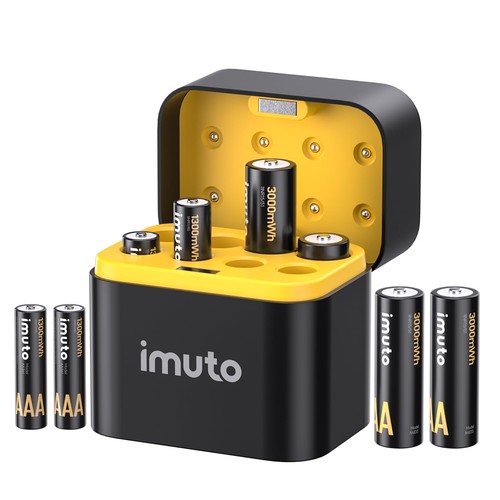 Batterie aaa ricaricabili - 1.5v,