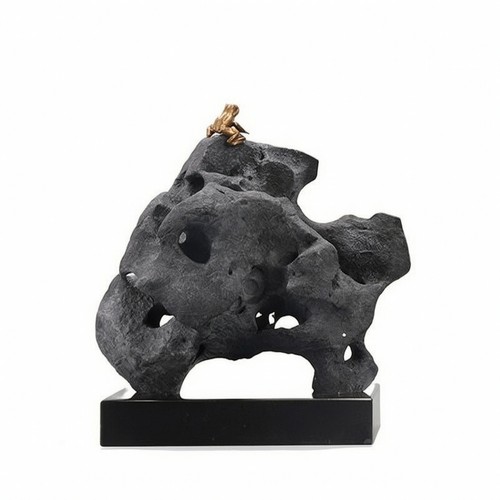 Pietra decorativa con base - pietra, zen