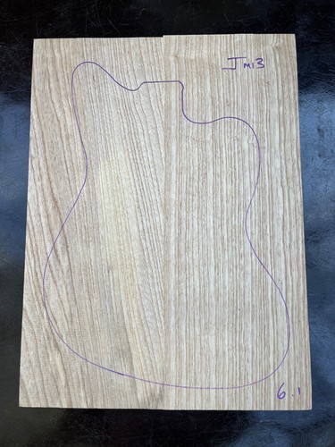 Swamp ash due pezzi corpo - due,