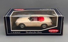 Kyosho MG MGB MK1 modello Roadster aperto bianco scala 1/18