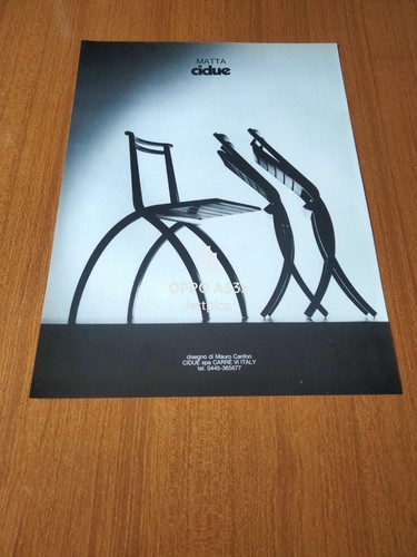 1989 matta cidue sedie - matta,